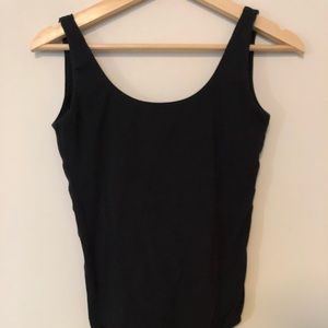 Everlane — Black — Lowback Body Suit